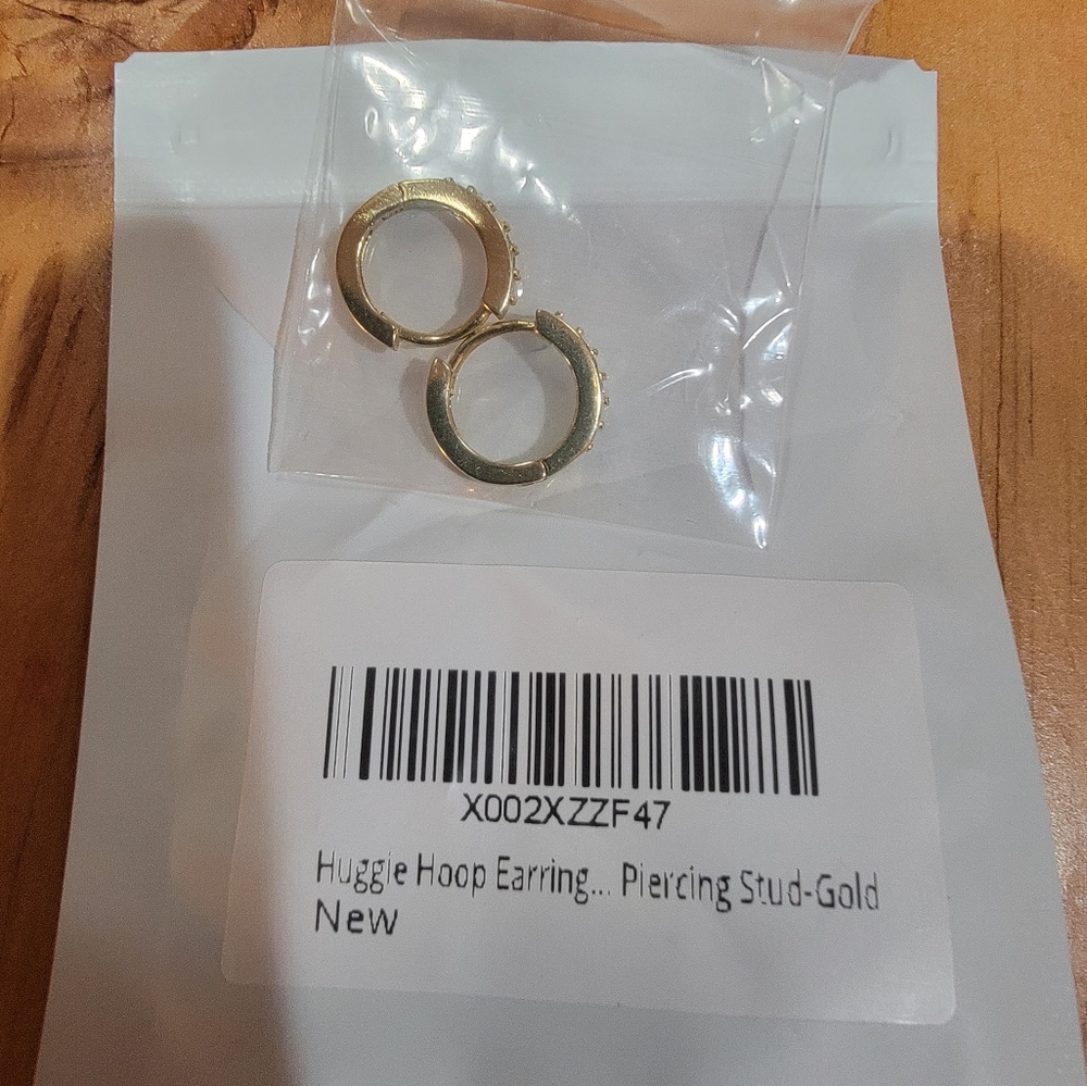 Gold‎ Hoops Stud Earrings For Girls Women  NEW